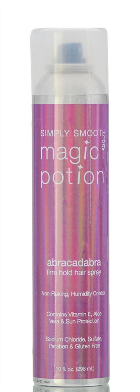 Say Hello to Sleek and Shiny Hair with the Simply Smooth Magic Potion